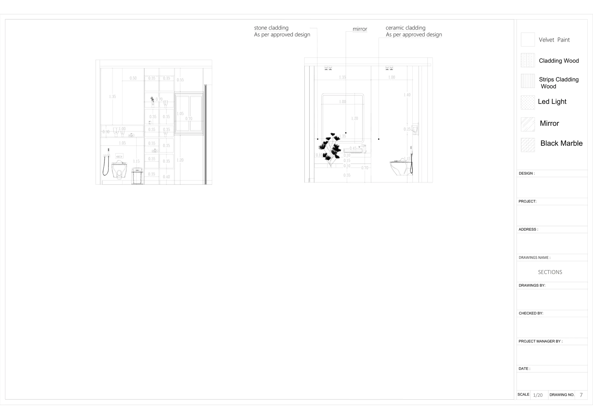 Master Bedroom — Shop Drawings — view 4