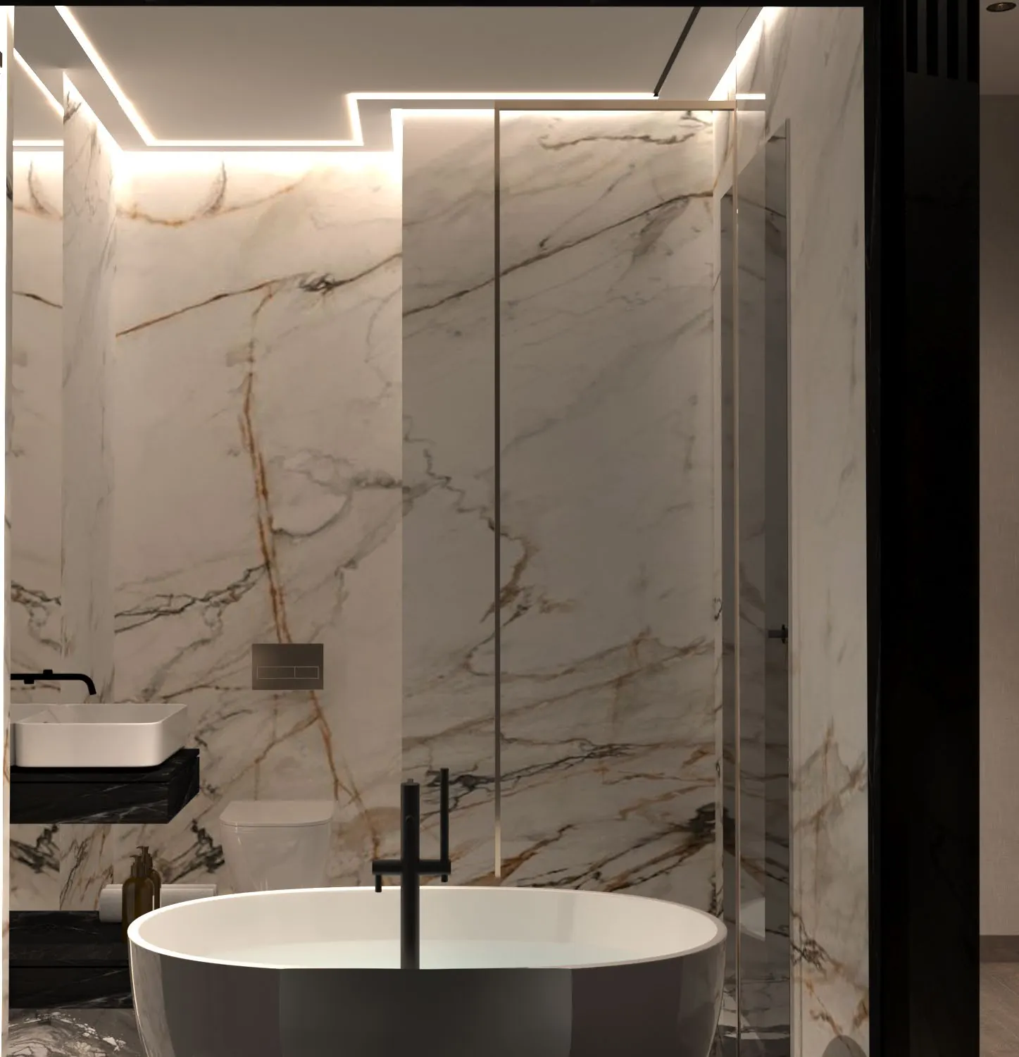 Bathrooms, Modern Style — view 2