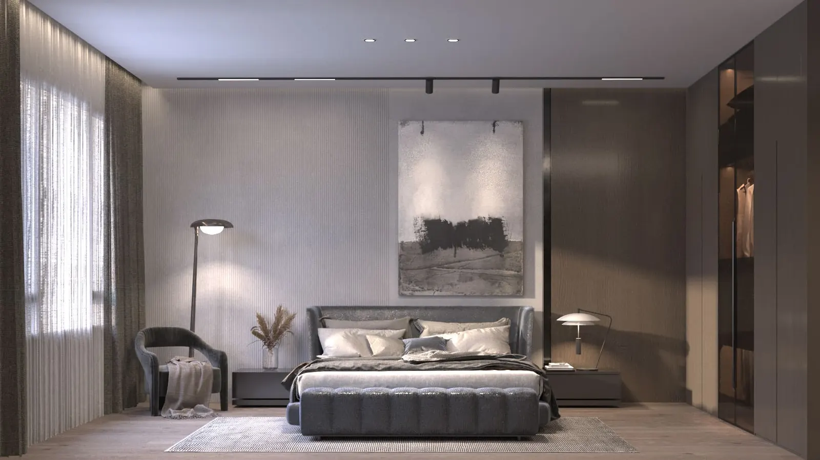 Modern Bedroom — view 2