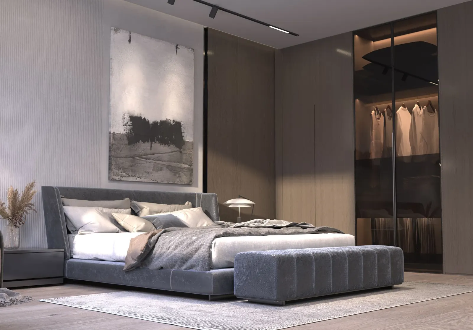 Modern Bedroom — view 4
