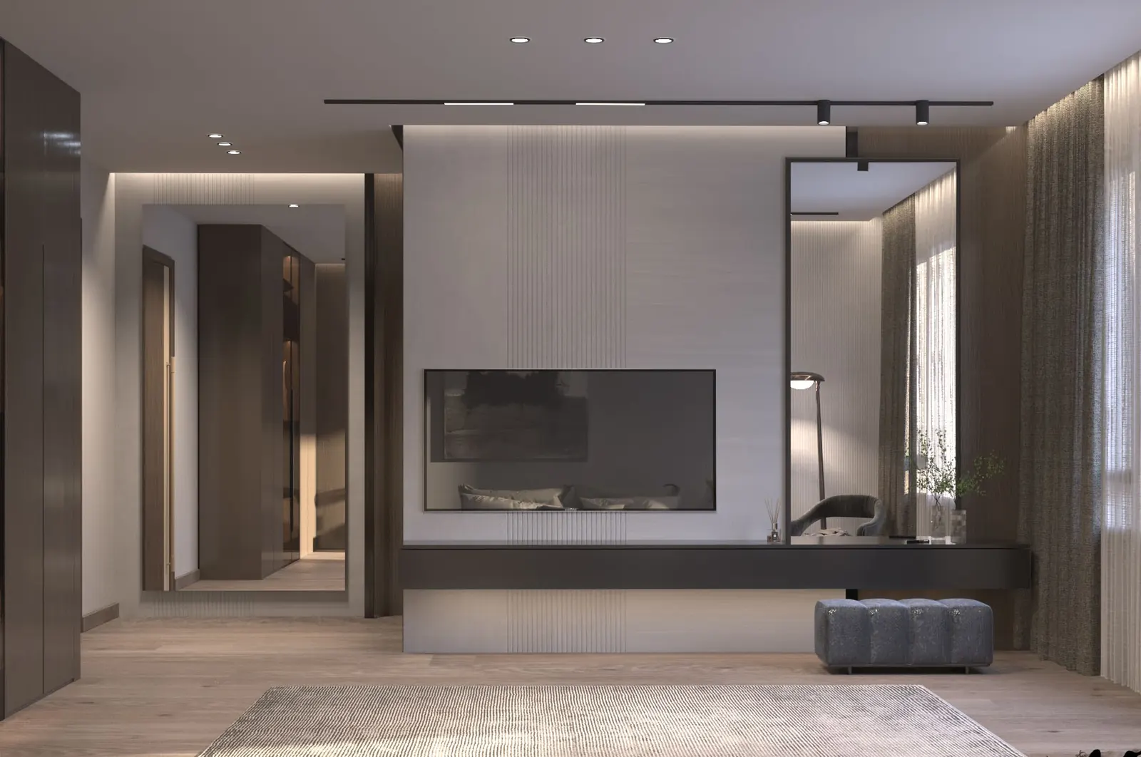 Modern Bedroom — view 5